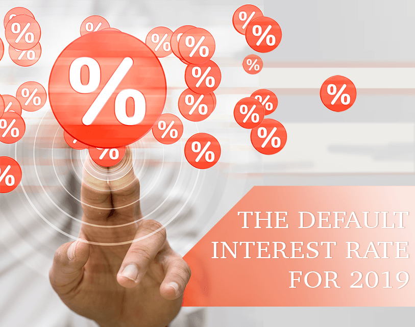 The Default Interest Rate Is Determined for 2019