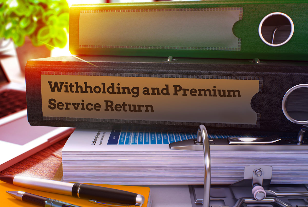 Withholding And Premium Return Declaration Has Been Postponed To Be in Effect As of October 2018