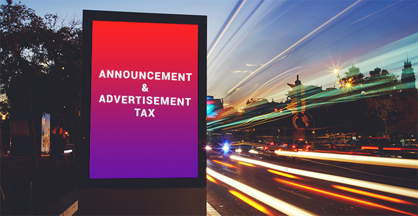 2019 Tax Declaration Announcement & Advertisement