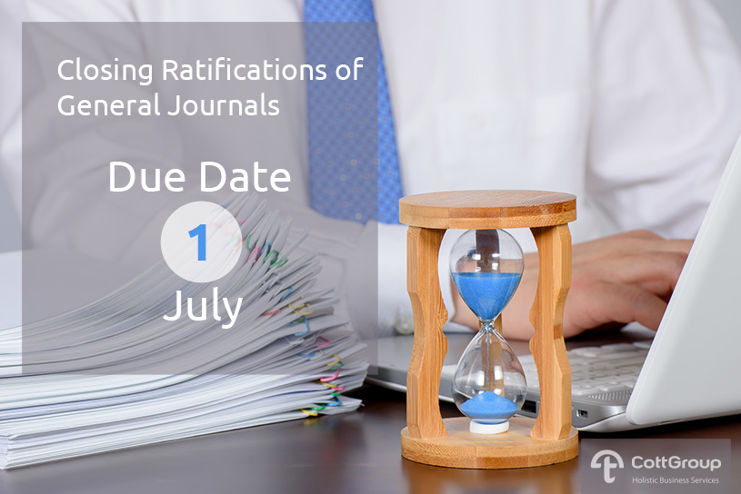 2018 Closing Ratifications of General Journals